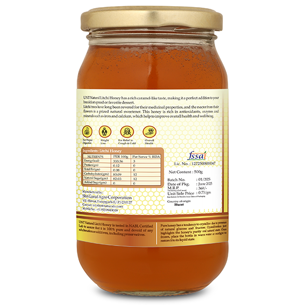 Pure Litchi Honey | 500 GM
